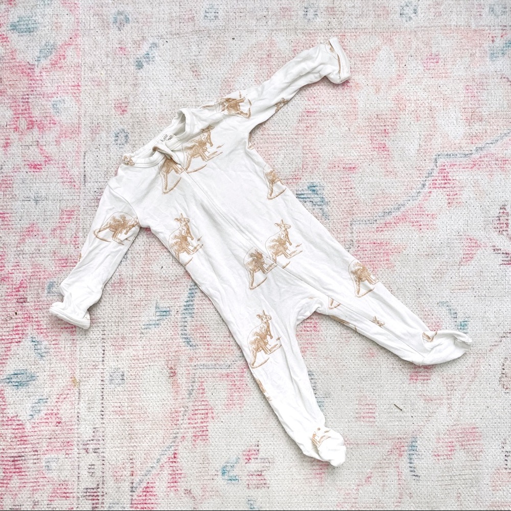 SOLD ❌ Kate Quinn Bamboo Kangaroo Footie